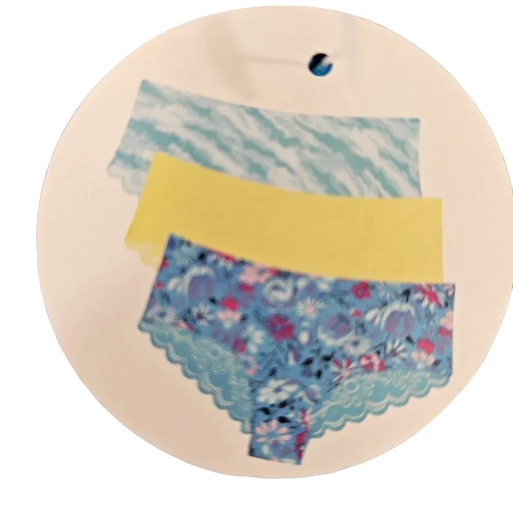 No Boundaries Freecup Cheeky with Lace 3-Pack Panties - Size XXXL (21) NWT